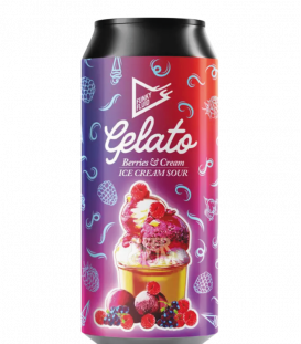 Funky Fluid Gelato: Berries & Cream CANS 50cl