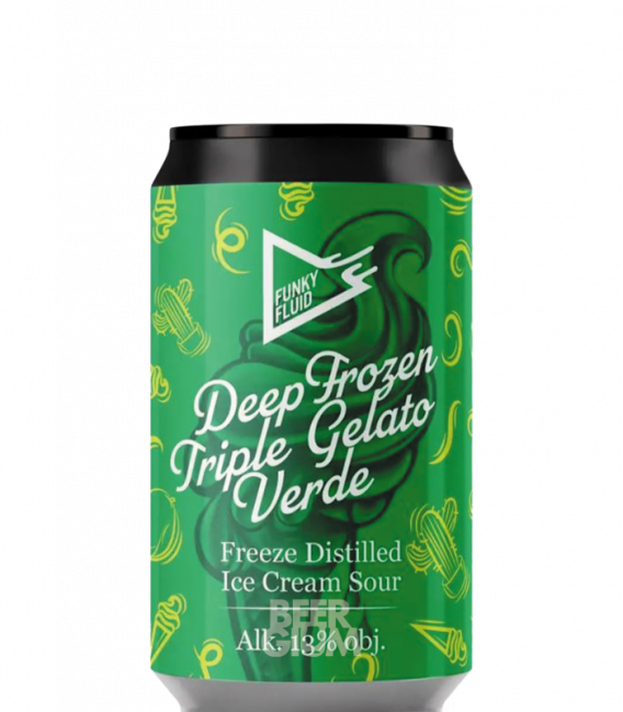 Funky Fluid Deep Frozen Triple Gelato: Verde CANS 33cl