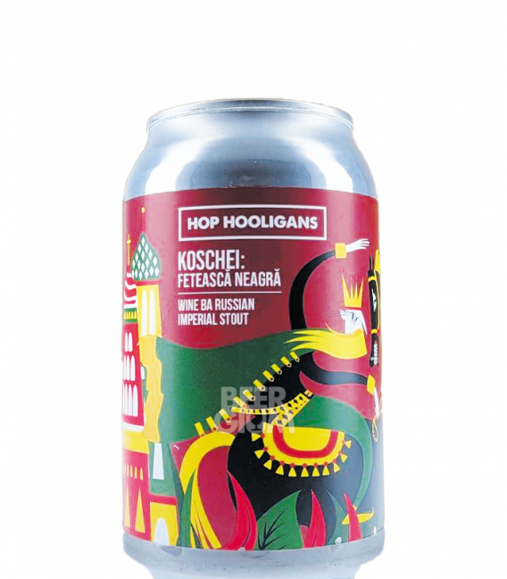 Hop Hooligans Koschei BA: Merlot CANS 33cl