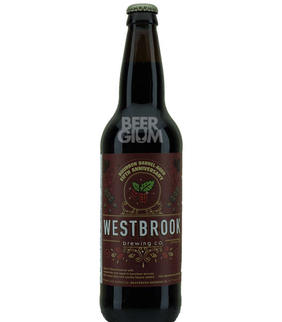 Westbrook 5th Anniversary 2015 Bourbon Barrel Aged 65cl