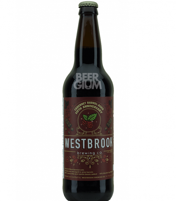 Westbrook 5th Anniversary 2015 Cabernet Barrel Aged 65cl