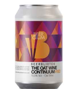 Beerbliotek The Oat Wine Continuum CANS 33cl - Beergium