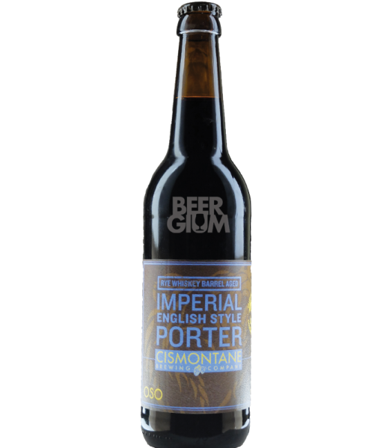 Cismontane Oso English Porter Aged in Rye Whiskey Barrels 50cl