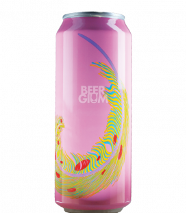 Omnipollo Bianca Deep Raspberry Maple Pancake Lassi Gose CANS 50cl - Beergium