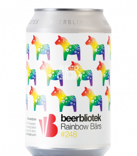 Beerbliotek Rainbow Bärs CANS 33cl - BBF 02-09-2020 - Beergium
