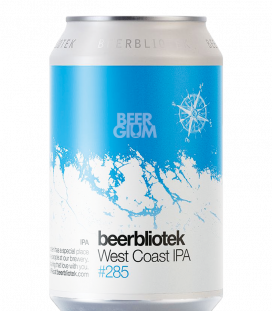 BeerBliotek West Coast IPA CANS 33cl - BBF 23-06-2021 - Beergium