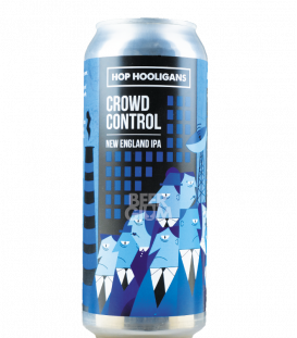 Hop Hooligans Crowd Control CANS 50cl - BBF 23-12-2021 - Beergium