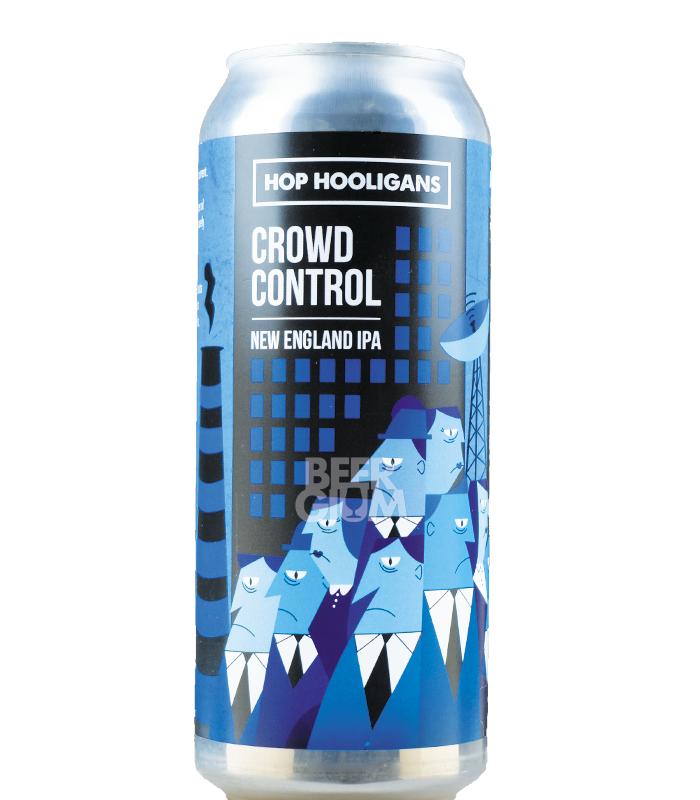 Hop Hooligans Crowd Control CANS 50cl Beergium