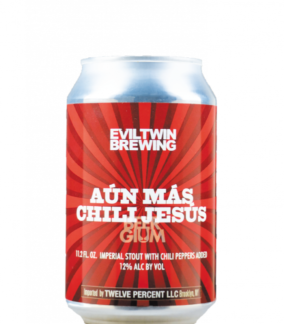 Evil Twin Aun Mas Chili Jesus CANS 33cl