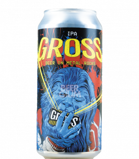 BrewGross Beer in Metal CANS 44cl - Beergium