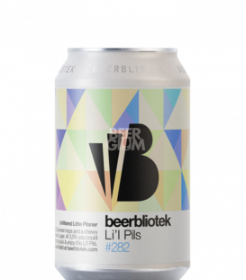 BeerBliotek Li'l Pils CANS 33cl - BBF 10-06-2021 - Beergium