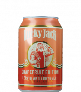 Lervig Lucky Jack Grapefruit CANS 33cl - BBF 15-06-2021 - Beergium