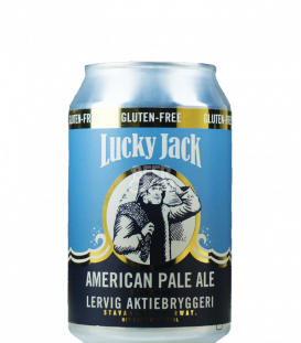 Lervig Lucky Jack Gluten Free CANS 33cl - Beergium