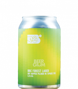 Bereta BBC - Forest Lager  CANS 33cl - BBF 25-10-2020 - Beergium