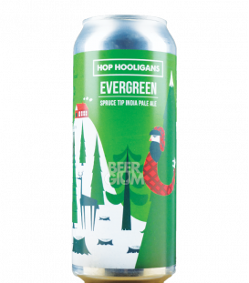 Hop Hooligans Evergreen  CANS 50cl - BBF 27-02-2021 - Beergium