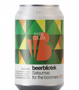 BeerBliotek Satsumas for the Boomers CANS 33cl - Beergium