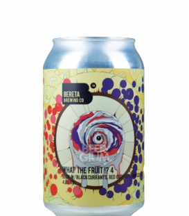 Bereta What the Fruit!? 4 CANS 33cl - BB F 15-03-2021 - Beergium