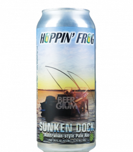 Hoppin' Frog Sunken Dock Australian Style Pale Ale CANS 47cl - Beergium