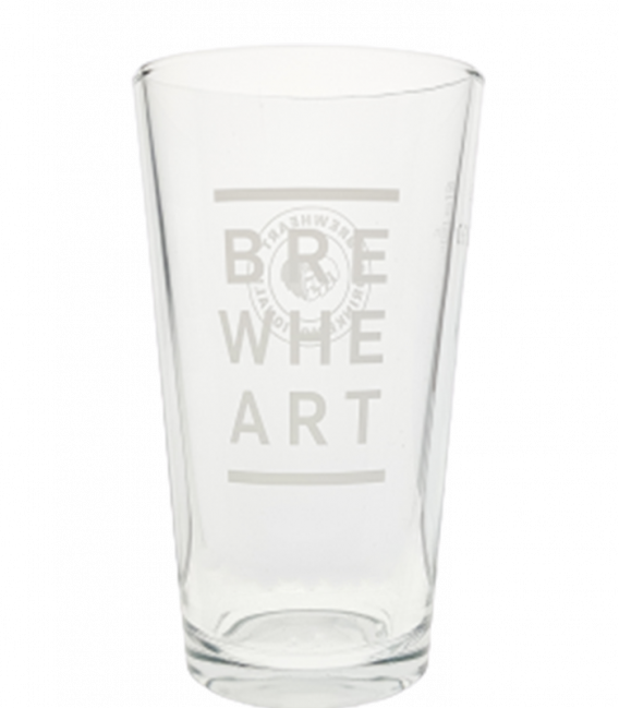 Brewheart Pint Glass 50cl