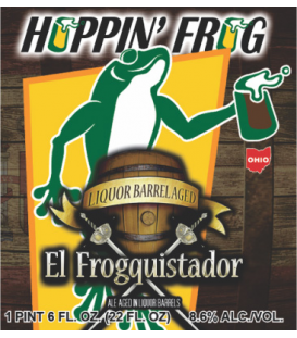 Hoppin’ Frog Liquor Barrel Aged El Frogquistador 65cl