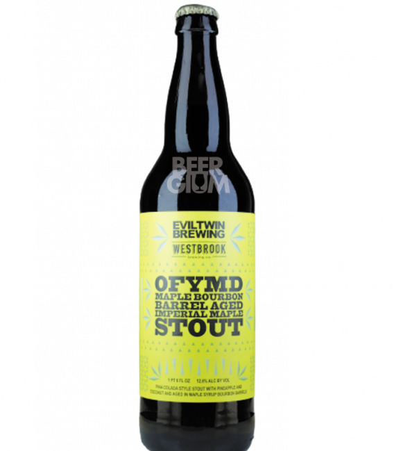 Westbrook/Evil Twin Maple Syrup Bourbon BA OFYMD 65cl