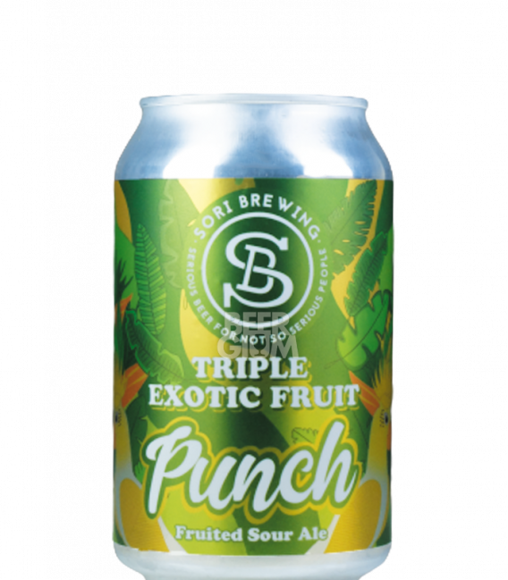 Sori Triple Exotic Fruit Punch Passion Mango Guava CANS 33cl