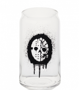 Sudden Death Spray Skull Can Glass 47cl - Beergium