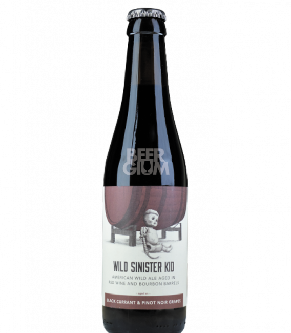 Trillium Wild Sinister Kid: Black Currant & Pinot Noir Grapes 33cl