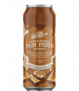 The Bruery Nana's Famous Pain Perdu Stout CANS 47cl - Beergium