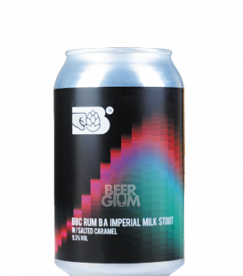 Bereta Brewing Co. BBC 2020 - Imperial Milk Stout Rum Barrel Aged w. Low Frequency Brews