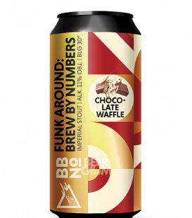 Funky Fluid Funk Around: Brew By Numbers Chocolate Waffle CANS 50cl BBF 03-02-2022