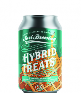 Sori Hybrid Treats Vol 2 Belgian Waffle & Maple Syrup & Hazelnut CANS 33cl - Beergium